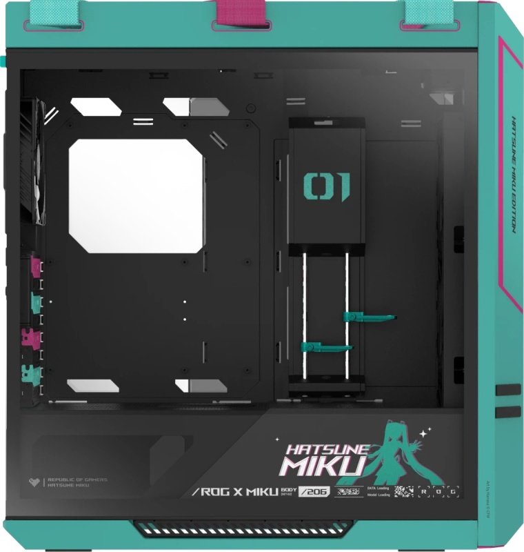 Корпус Asus ROG STRIX HELIOS II GX601S Hatsune Miku Edition