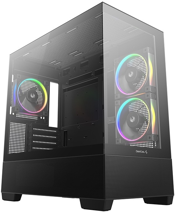 Корпус Deepcool CG380 3F, черный — купить в интернет-магазине ОНЛАЙН ТРЕЙД.РУ