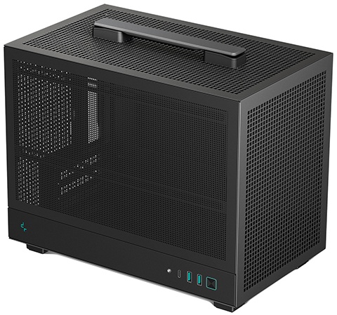 Корпус Deepcool CH160 MESH черный- низкая цена, доставка или самовывоз по Челябинску. Корпус Дипкул CH160 MESH черный купить в интернет магазине ОНЛАЙН ТРЕЙД.РУ