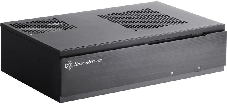 Корпус SilverStone Milo black Mini-ITX SST-ML06B G410ML06B000020 - низкая цена, доставка или самовывоз по Екатеринбургу. Корпус Сильверстоун Milo black Mini-ITX SST-ML06B купить в интернет магазине ОНЛАЙН ТРЕЙД.РУ