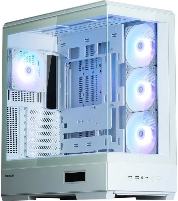 Корпус ZALMAN P50 DS WHITE, без БП, белый- низкая цена, доставка или самовывоз по Калуге. Корпус Залман P50 DS WHITE, без БП, белый купить в интернет магазине ОНЛАЙН ТРЕЙД.РУ