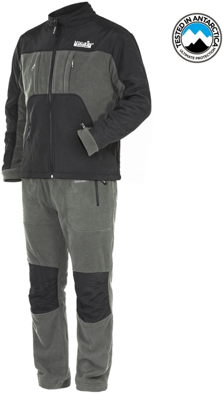 Костюм флисовый NORFIN POLAR LINE 2 GRAY 01, размер 44-46 (S) 337101-S - низкая цена, доставка или самовывоз по Екатеринбургу. Костюм флисовый Норфин POLAR LINE 2 GRAY 01, размер 44-46 (S) купить в интернет магазине ОНЛАЙН ТРЕЙД.РУ