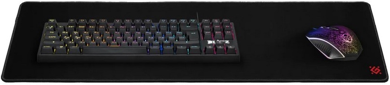 Коврик для мыши DEFENDER Black XXL One черный (50006) 50006 DEFENDER ...