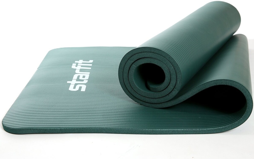 Коврик для йоги и фитнеса STARFIT FM-301 NBR, 1,2 см, 183x61 см ...