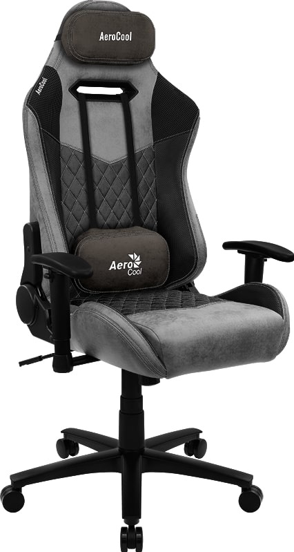 Кресло геймерское Aerocool DUKE Ash Black [4710562751123] — купить по низкой цене в интернет-магазине ОНЛАЙН ТРЕЙД.РУ