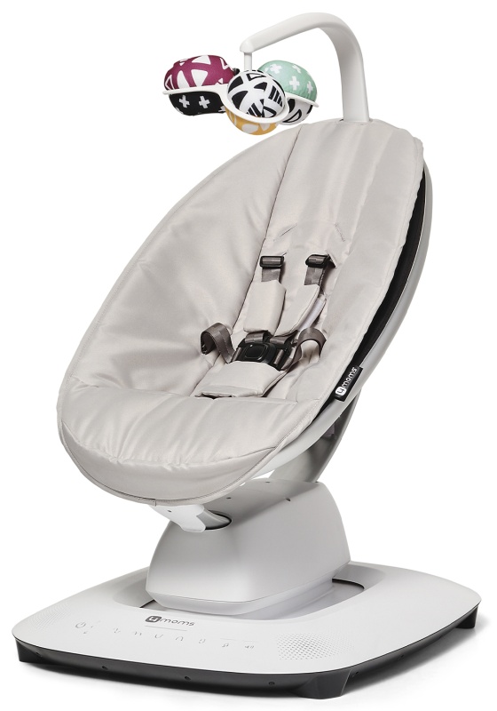 Кресло качалка 4moms mamaroo new серебро