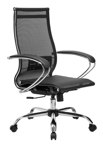 Кресло руководителя МЕТТА Комплект 9, Черный (основание МЕТТА 17833 ...