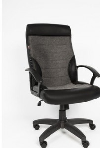 Кресло для руководителя easy chair 506 tpu черное ткань сетка искусственная кожа пластик металл