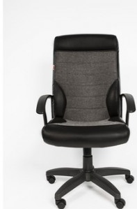 Кресло для руководителя easy chair 506 tpu черное ткань сетка искусственная кожа пластик металл