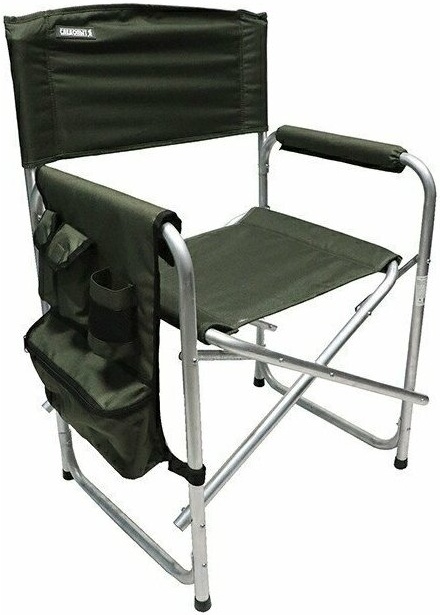 Кресло складное СЛЕДОПЫТ PF-FOR-SK11 с карманом на подлокотнике, алюминий, хаки — купить по низкой цене в интернет-магазине ОНЛАЙН ТРЕЙД.РУ