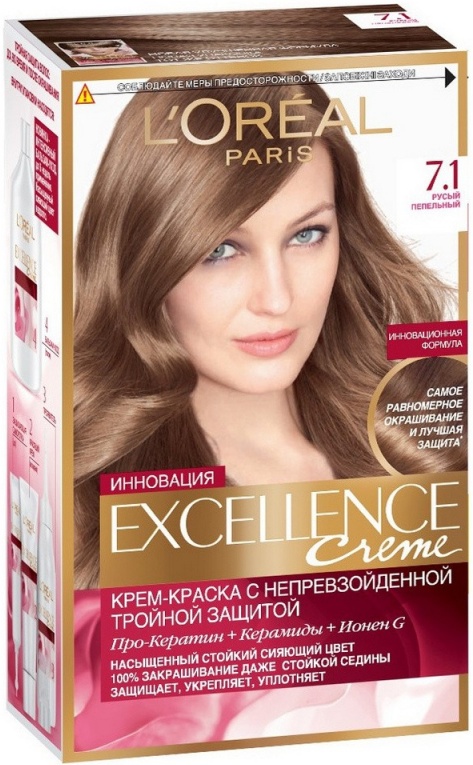 Отзывы о краска для волос - l'oreal paris excellence