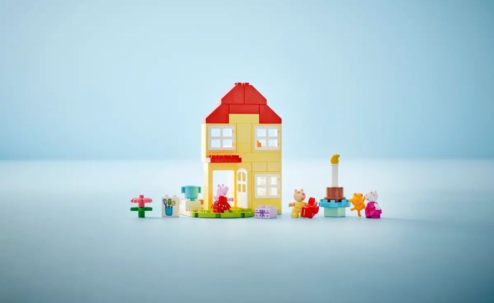 Lego duplo pink house best sale