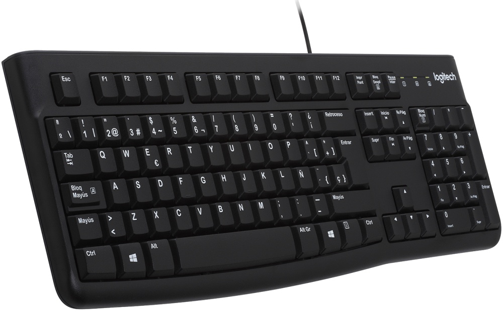 Клавиатура Logitech K120 Keyboard USB OEM (920-002522)- купить по выгодной цене в интернет-магазине ОНЛАЙН ТРЕЙД.РУ Воронеж