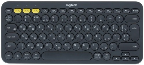 Клавиатура беспроводная Logitech K380 Wireless Keyboard, серый (920-007584) — купить по низкой цене в интернет-магазине ОНЛАЙН ТРЕЙД.РУ