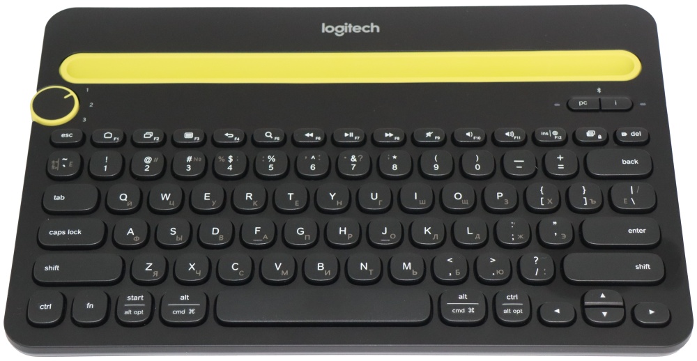 Клавиатура Logitech K480 Bluetooth Multi-Device Keyboard (920-006374)- низкая цена, доставка или самовывоз по Краснодару. Клавиатура Лоджитек K480 Bluetooth Multi-Device Keyboard (920-006374) купить в интернет магазине ОНЛАЙН ТРЕЙД.РУ