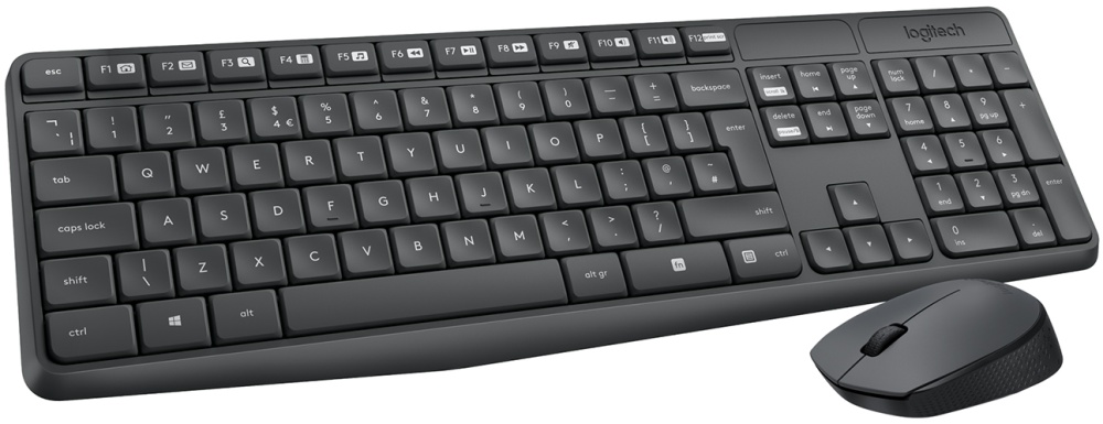 Комплект с беспроводной мышью и клавиатурой Logitech MK235 920-007948 — купить в интернет-магазине ОНЛАЙН ТРЕЙД.РУ