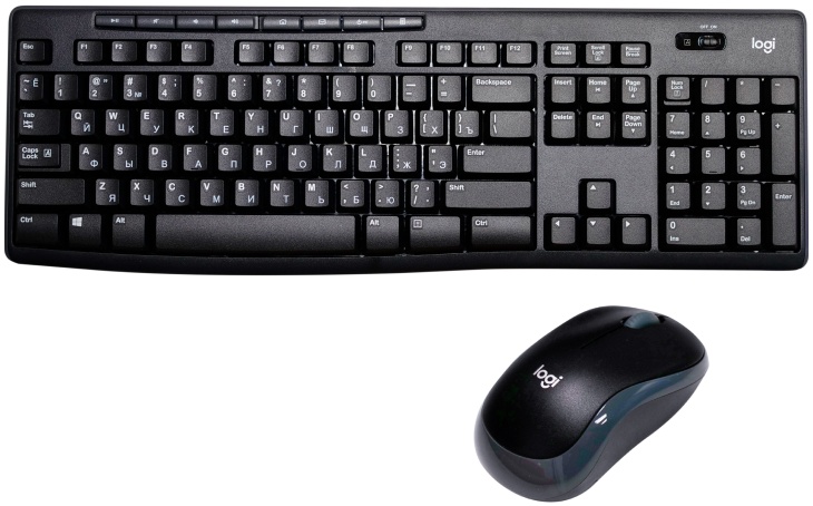 Комплект: клавиатура+мышь Logitech MK270 Desktop (920-003381)- купить по выгодной цене в интернет-магазине ОНЛАЙН ТРЕЙД.РУ Санкт-Петербург