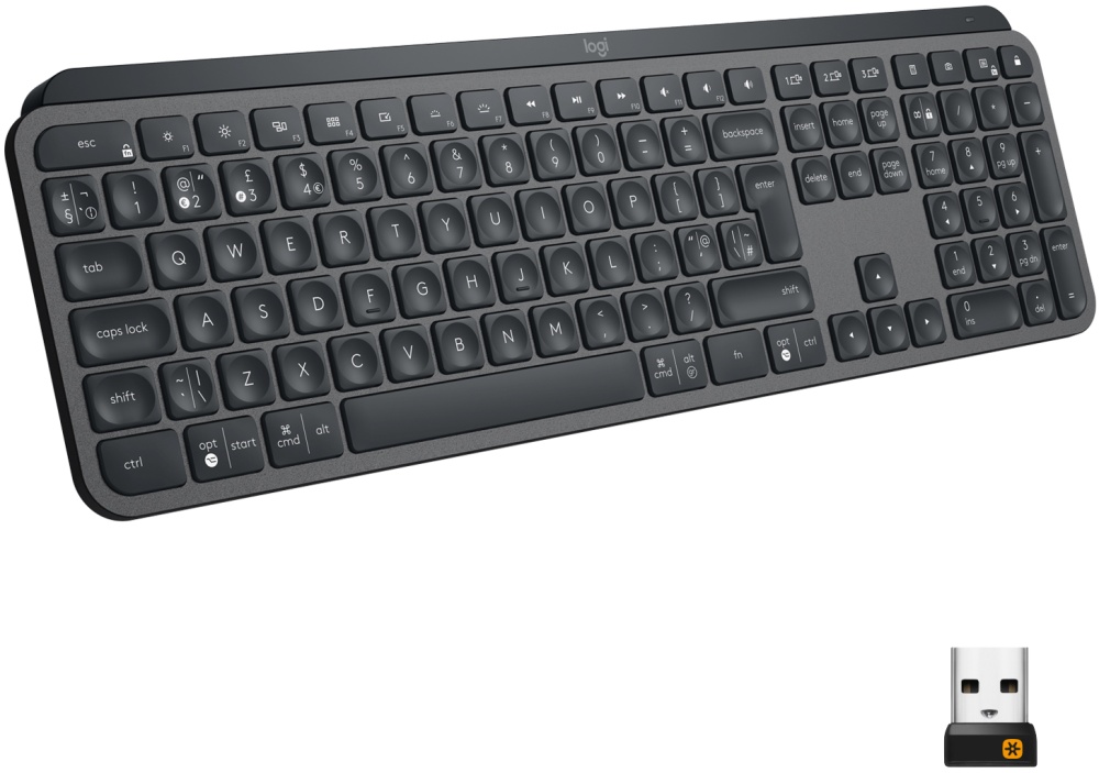 Беспроводная клавиатура с подсветкой Logitech MX Keys Advanced Wireless Illuminated (920-009417) — купить в интернет-магазине ОНЛАЙН ТРЕЙД.РУ