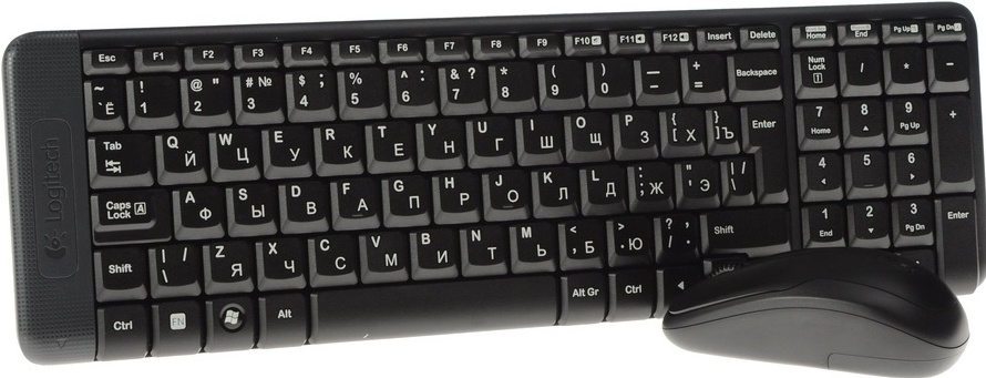 Комплект клавиатура и мышь Logitech Wireless Combo MK220 Desktop (920-003169) — купить по низкой цене в интернет-магазине ОНЛАЙН ТРЕЙД.РУ