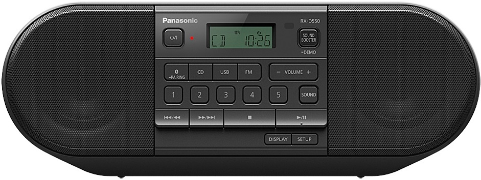 Магнитола Panasonic RX-D550GS-K — купить по низкой цене в интернет ...