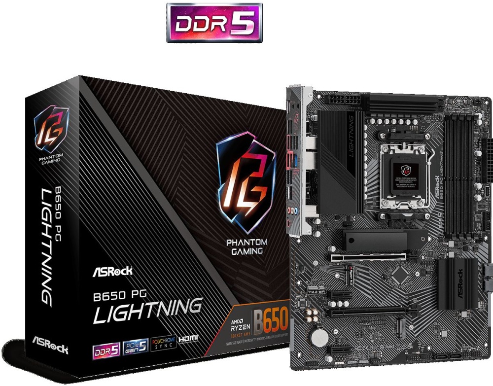 Материнская плата ASROCK B650 PG LIGHTNING (AM5, ATX) — купить по ...