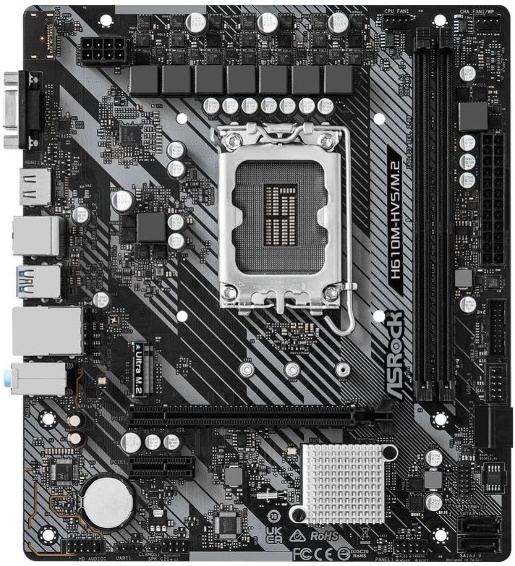 Материнская плата ASROCK H610M-HVS/M.2 R2.0 (LGA1700, mATX) — купить в ...