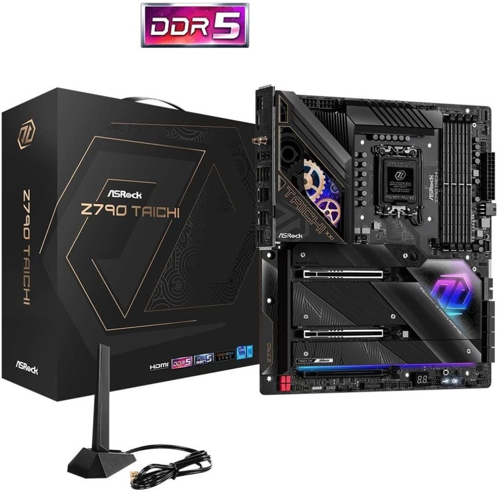 Материнская плата ASROCK Z790 TAICHI (LGA1700, E-ATX) — купить по низкой цене в интернет-магазине ОНЛАЙН ТРЕЙД.РУ