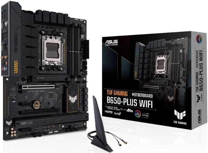 Материнская плата Asus TUF Gaming B650-PLUS WIFI (AM5, ATX) — купить в ...
