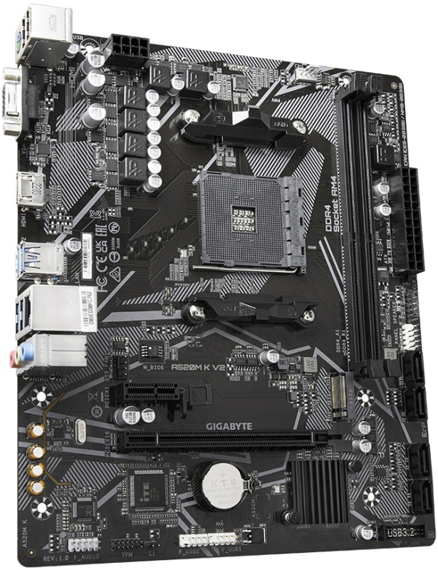 Gigabyte a520 m k. Gigabyte a520m-k v2 AMD am4 ddr4 Micro ATX. Gigabyte a520m. Материнская плата am5 Gigabyte a620. Материнская плата Gigabyte (a520m k v2).