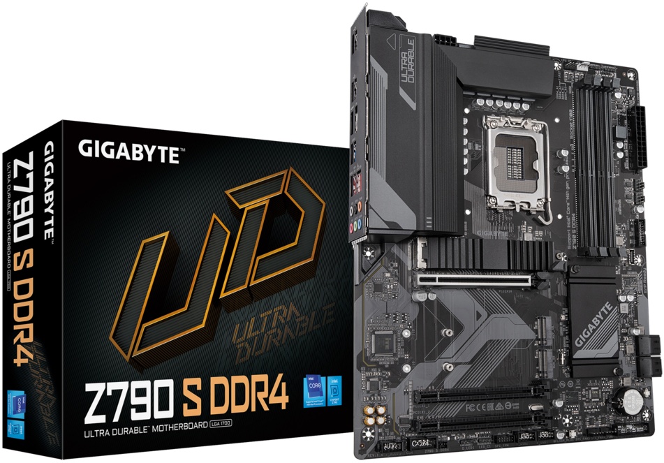 Материнская плата GIGABYTE Z790 S DDR4 (LGA1700, ATX) — купить по низкой цене в интернет-магазине ОНЛАЙН ТРЕЙД.РУ