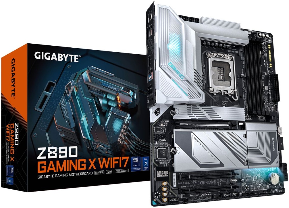 Материнская плата GIGABYTE Z890 GAMING X WIFI7 (LGA1851, ATX) — купить по низкой цене в интернет-магазине ОНЛАЙН ТРЕЙД.РУ