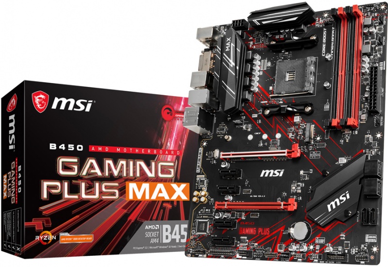 Материнская плата MSI B450 GAMING PLUS MAX (AM4, ATX) — купить в ...