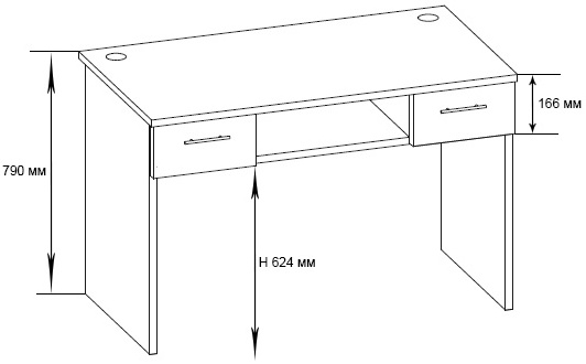 Высота письменного стола для школьника фото 42