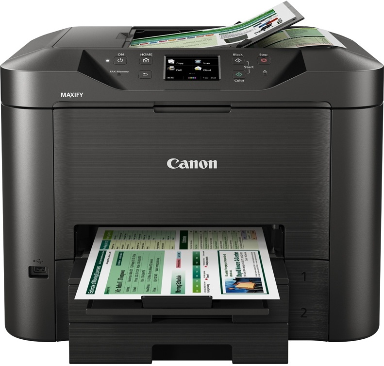 Струйное мфу canon maxify mb2740 какие картриджи