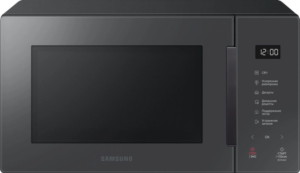 Микроволновая печь Samsung MS23T5018AC/BW — купить по низкой цене в интернет-магазине ОНЛАЙН ТРЕЙД.РУ
