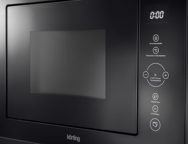 Микроволновая печь встраиваемая Korting KMI 825 TGN — купить по низкой ...