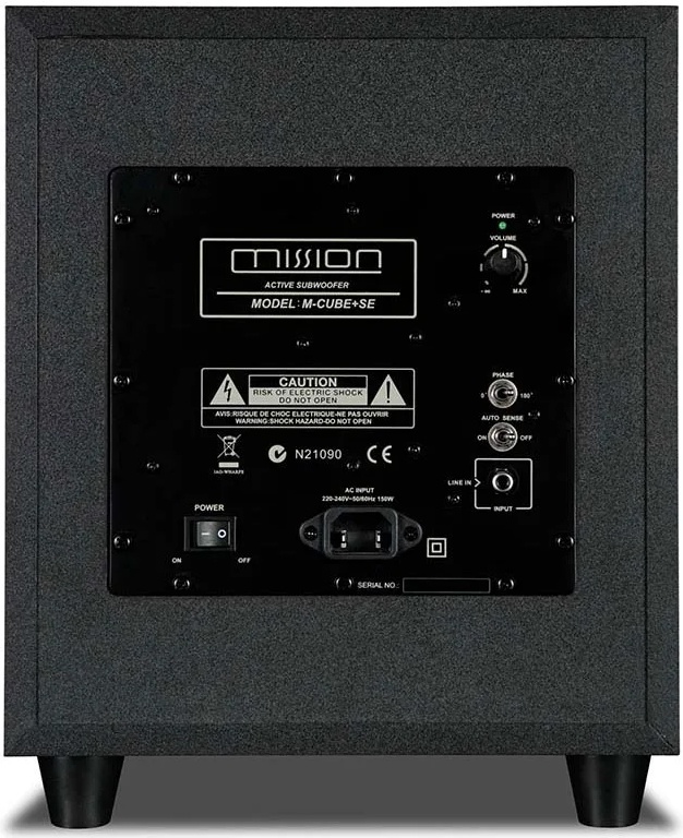 Купить Комплект акустики Mission M-Cube + SE 5.1 System, черный M-Cube ...