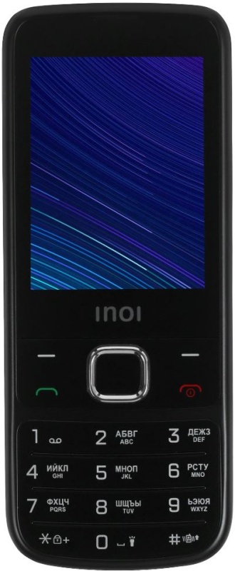 Мобильный телефон INOI 243 Черный 4660042756943 — купить по низкой цене ...