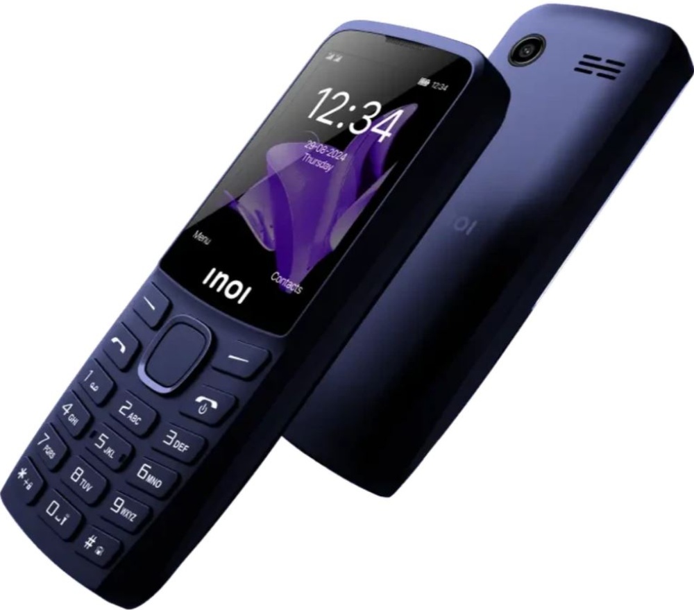 Мобильный телефон INOI 244 Modern Plus 4G Синий 6297001537626 — купить ...