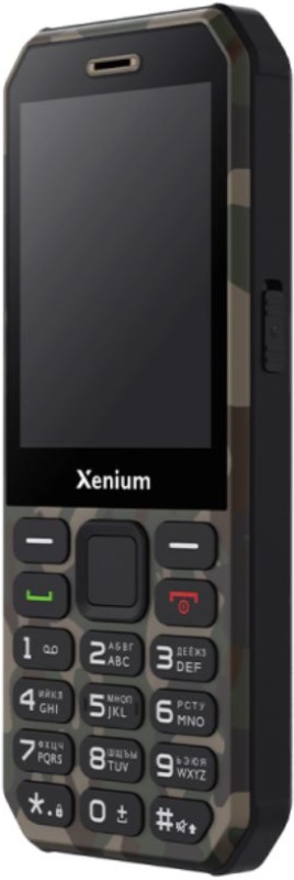 Мобильный телефон Xenium X300 Зеленый XEN-CTX300GC - купить по выгодной цене в интернет-магазине ОНЛАЙН ТРЕЙД.РУ Санкт-Петербург