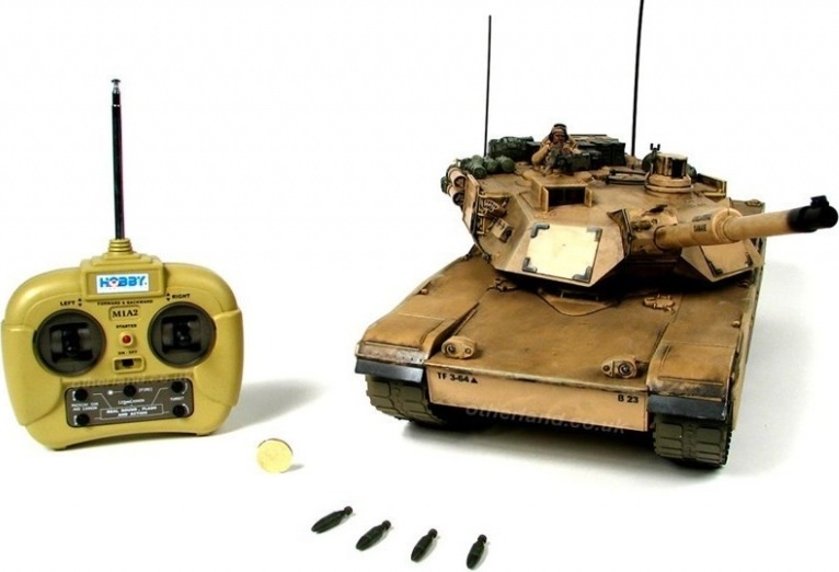 Танк на радиоуправлении HOBBY ENGINE 0817 Песочный — купить в интернет ...