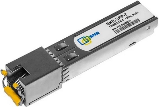 SFP модуль SNR-SFP-T- низкая цена, доставка или самовывоз по Твери. SFP модуль Снр-SFP-T купить в интернет магазине ОНЛАЙН ТРЕЙД.РУ.