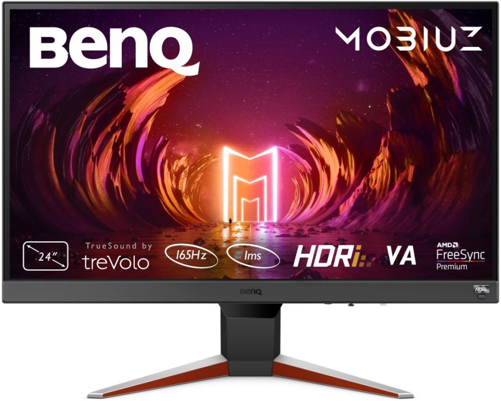 Игровой монитор Benq Mobiuz EX240N 23.8 Dark grey (9H.LL6LB.QBE) — купить по низкой цене в интернет-магазине ОНЛАЙН ТРЕЙД.РУ