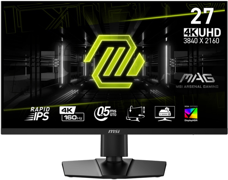 Игровой монитор MSI Mag 274UPF E2 27 Black 9S6-3CC29H-431 — купить по низкой цене в интернет-магазине ОНЛАЙН ТРЕЙД.РУ