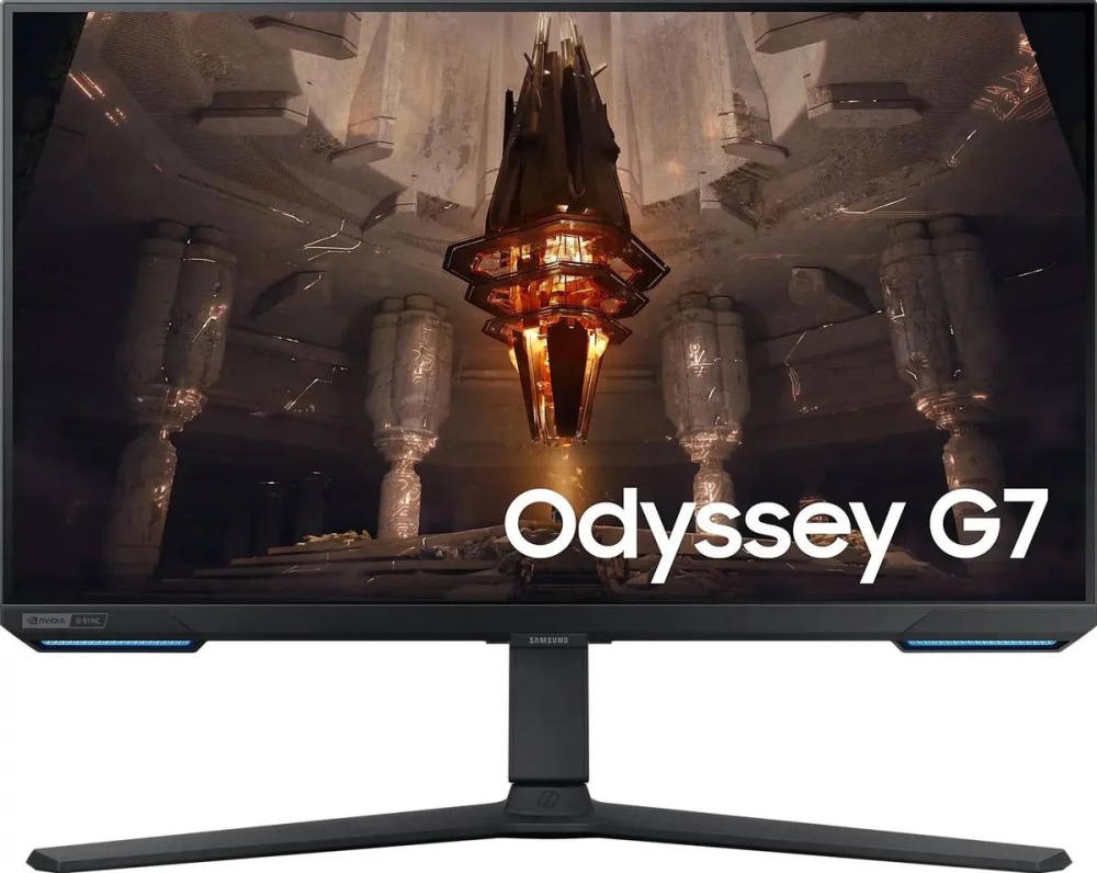 Игровой монитор Samsung Odyssey G7 S28BG700EI 28 Black LS28BG700EIXCI — купить по низкой цене в интернет-магазине ОНЛАЙН ТРЕЙД.РУ