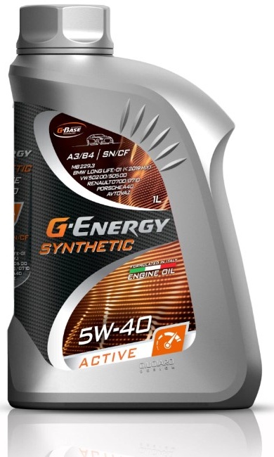 Моторное масло G-Energy Synthetic Active 5W-40 синтетическое 1 л 253142409 - купить по выгодной цене в интернет-магазине ОНЛАЙН ТРЕЙД.РУ Волгоград