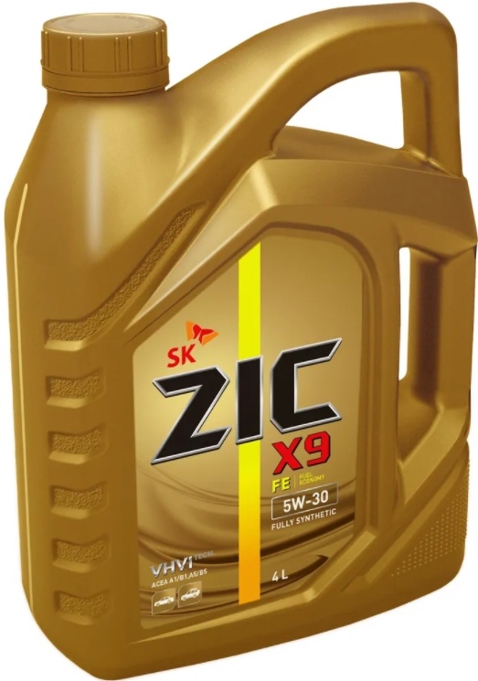 Моторное масло ZIC X9 FE 5W-30 синтетическое 4 л 162615 — купить в интернет-магазине ОНЛАЙН ТРЕЙД.РУ