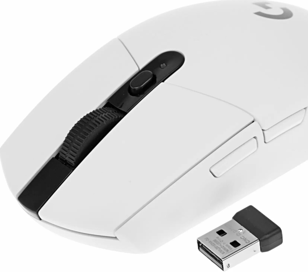 Мышь беспроводная Logitech G304 Lightspeed White (910-005295) — купить ...