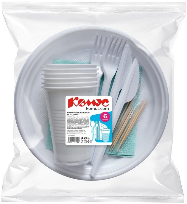 Одноразовая посуда Валберис