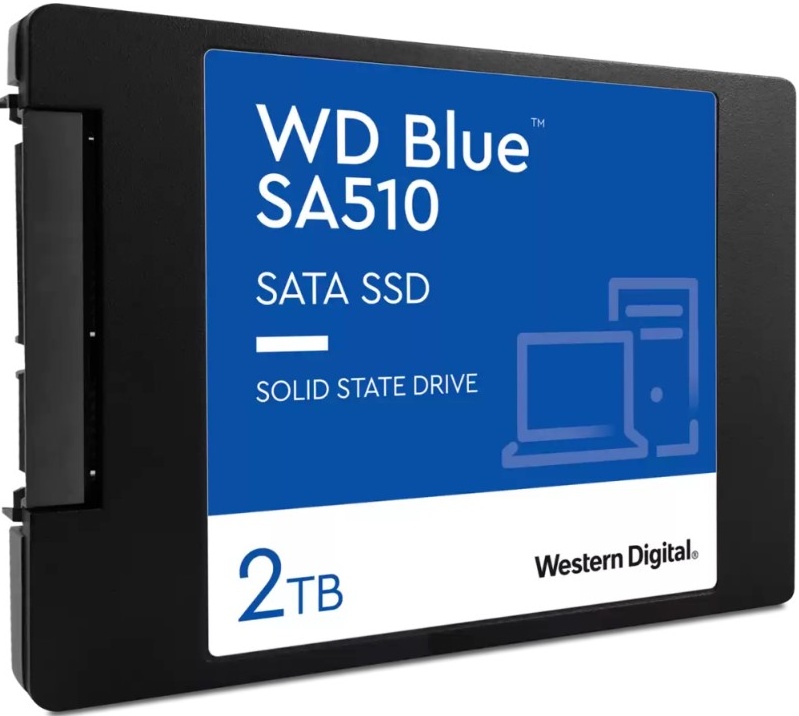 Накопитель SSD 2.5 WESTERN DIGITAL 2TB Blue SATA-III (WDS200T3B0A)- купить по выгодной цене в интернет-магазине ОНЛАЙН ТРЕЙД.РУ Санкт-Петербург